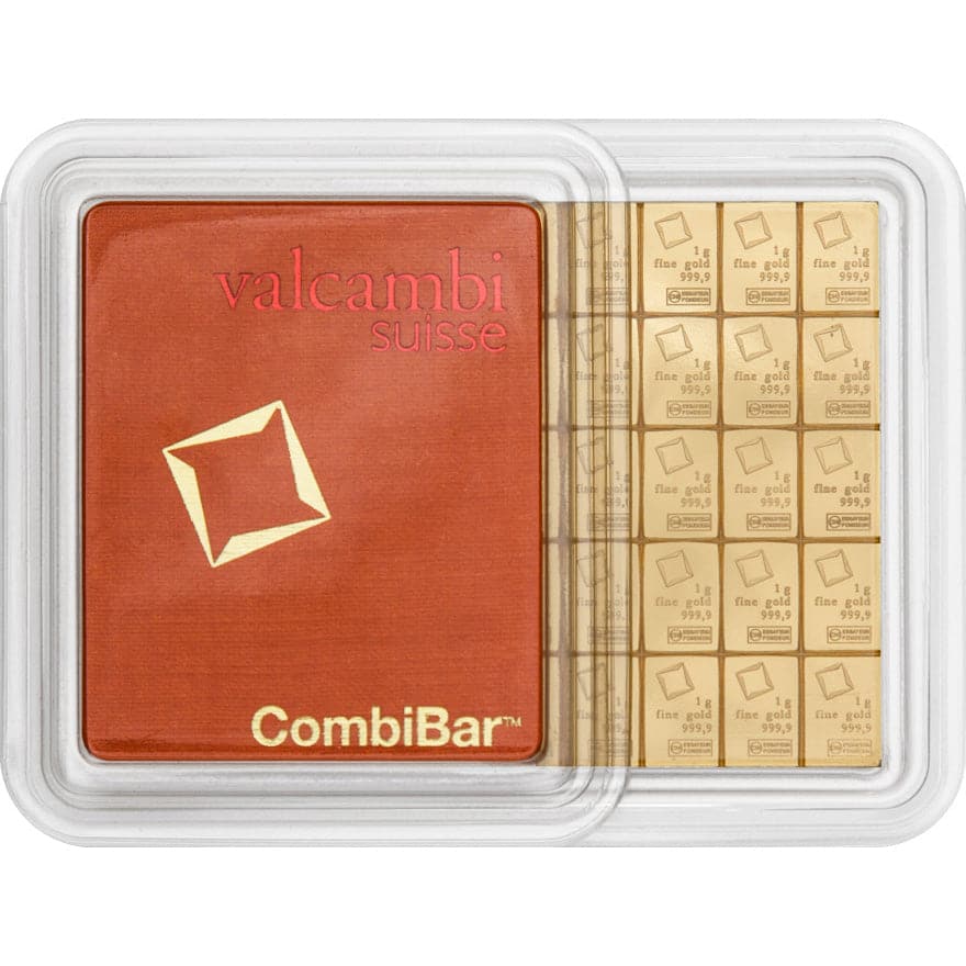 Gold CombiBar 50 X 1g - Valcambi - Goldankauf Hildesheim - Juwelier ...